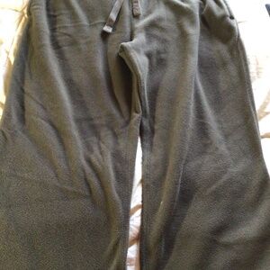 Warm fleece sweatpants